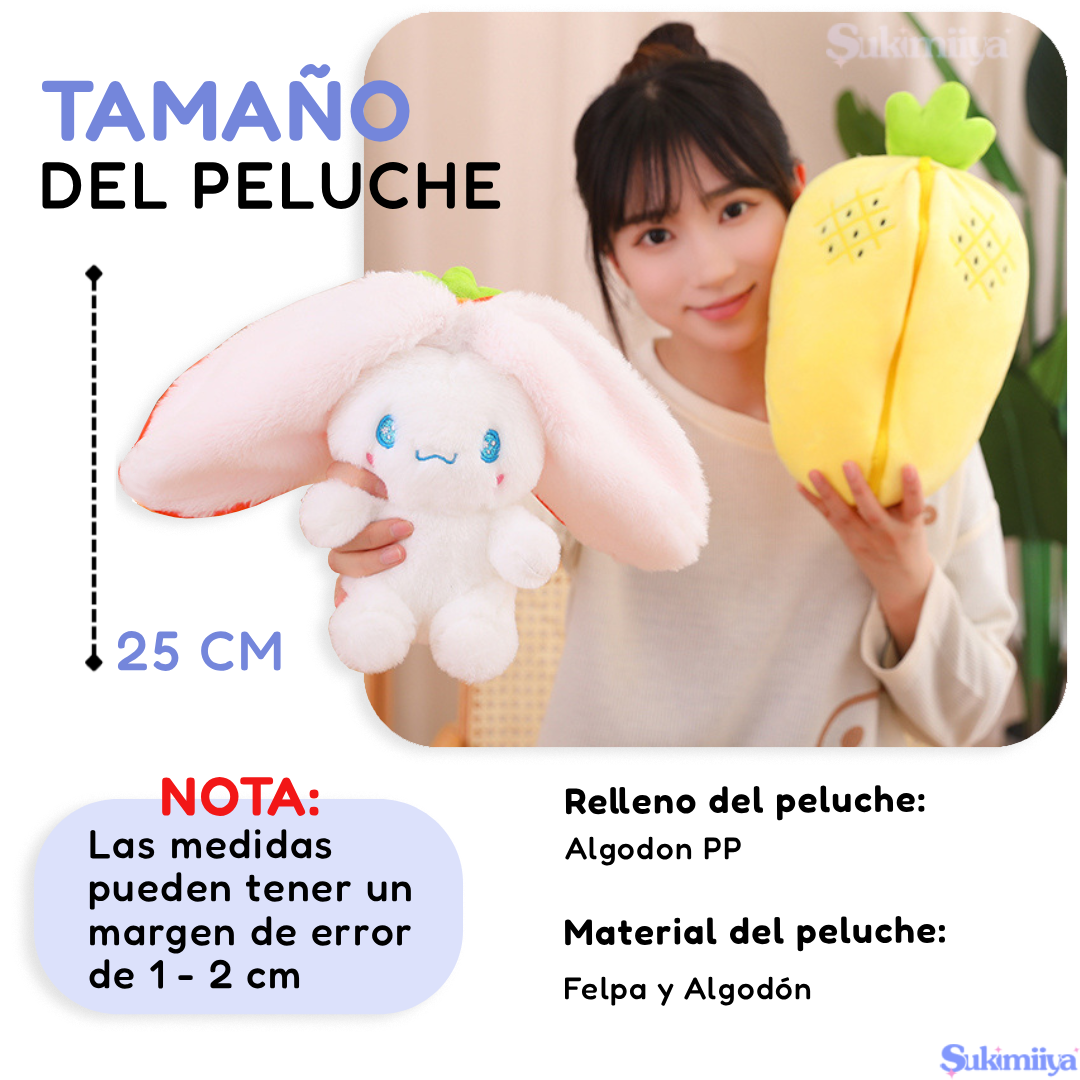 Peluche reversible relajante super suave